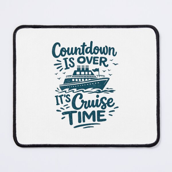 Item preview, Countdown Is Over It’s Cruise Time Shirt | Cruise Countdown T-Shirt | Boarding Day Outfit | Cruise Party Tee | nauTeetude designed and sold by nauTeetude.