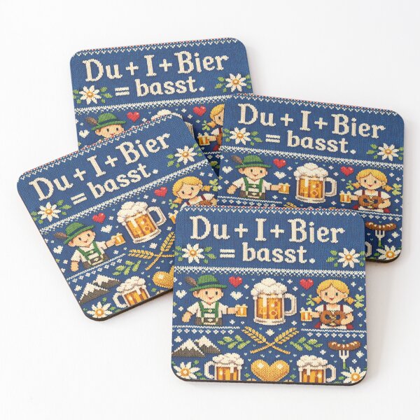 Item preview, Bavarian Love: You, I and beer go well together designed and sold by Mauswohn.