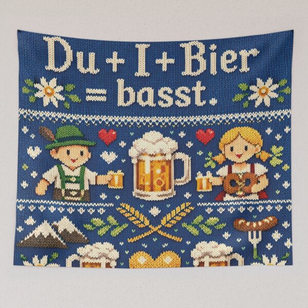 Item preview, Bavarian Love: You, I and beer go well together designed and sold by Mauswohn.