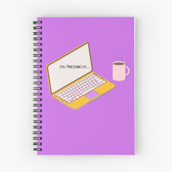 Item preview, Still Processing Life – Funny Burnout Quote for Adulting, Work Stress & Mental Health. designed and sold by NeonPetal.