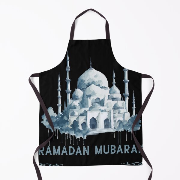 Item preview, Ramadan Mubarak Arabic Calligraphy Islamic Art Design designed and sold by PixelWaveBD.