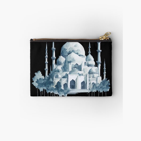 Item preview, Ramadan Mubarak Arabic Calligraphy Islamic Art Design designed and sold by PixelWaveBD.