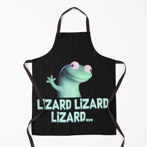Item preview, Weirdcore Animal Lizard Lizard Lizard Meme Derpy Lizard Button designed and sold by hellonitish.
