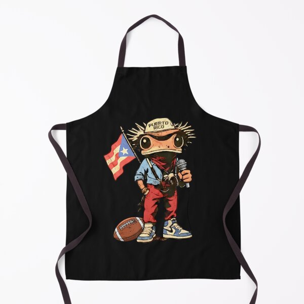 Item preview, Puerto Rico Coqui Frog Funny Football T-Shirt designed and sold by krotkrot.