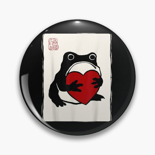 Item preview, Frog Japanese St. Valentine's Day designed and sold by SheriPeroni.
