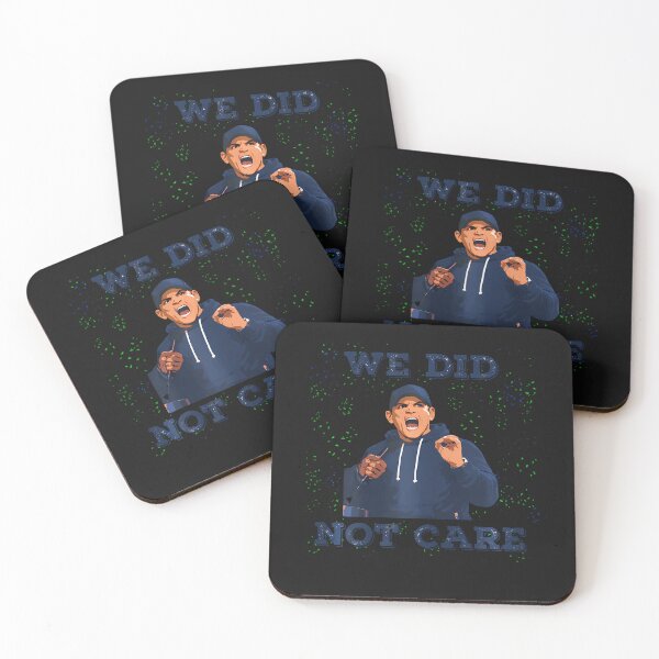 Item preview, We Did Not Care Bold Coach Rant Meme T-Shirt designed and sold by krotkrot.