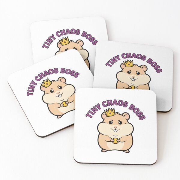 Item preview, Tiny Chaos Boss Funny Hamster Shirt | Cute Meme Humor designed and sold by MotivaChic.