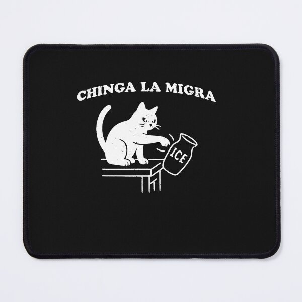 Item preview, Chinga La Migra Ice T-Shirt designed and sold by krotkrot.