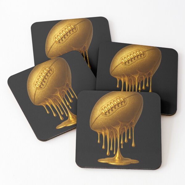 Item preview, Football Drip Drippy Gold Spirit Wear Game Day Boys Youth  designed and sold by ArleneRowe.