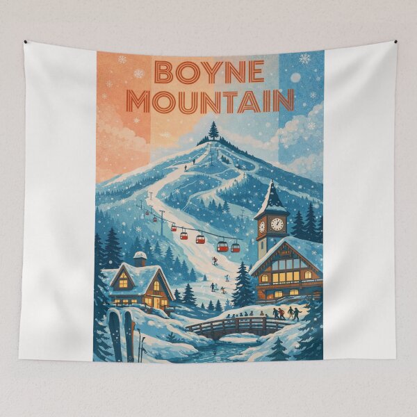 Item preview, Boyne Mountain Resort, Charlevoix County, Michigan designed and sold by Places On Earth.
