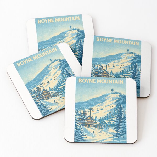 Item preview, Boyne Mountain Slopes and Village, Northern Michigan designed and sold by Places On Earth.
