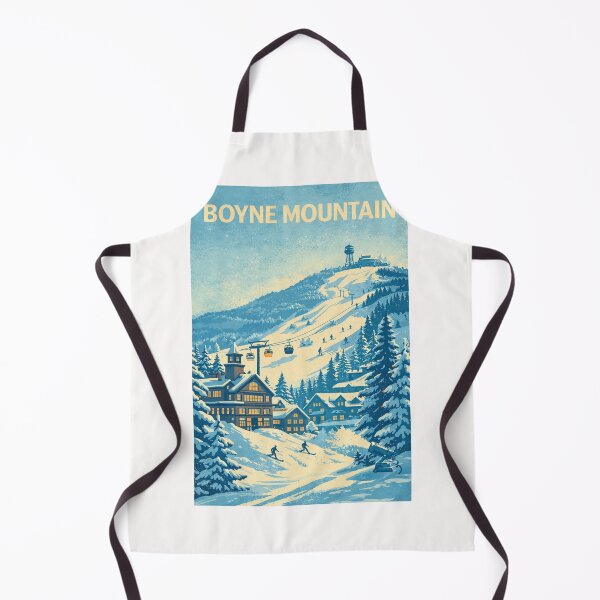 Item preview, Boyne Mountain Slopes and Village, Northern Michigan designed and sold by Places On Earth.