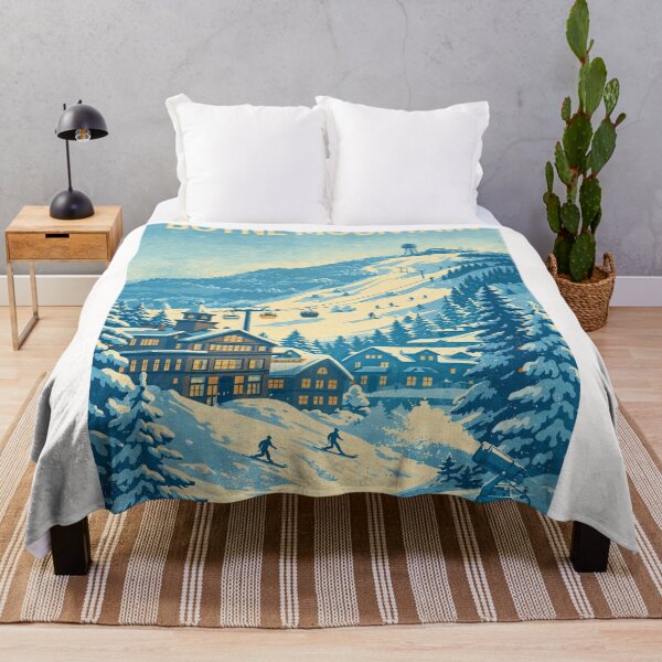 Item preview, Boyne Mountain Slopes and Village, Northern Michigan designed and sold by Places On Earth.