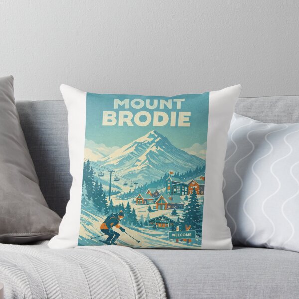 Item preview, Mount Brodie Ski Village and Alpine Slopes designed and sold by Places On Earth.
