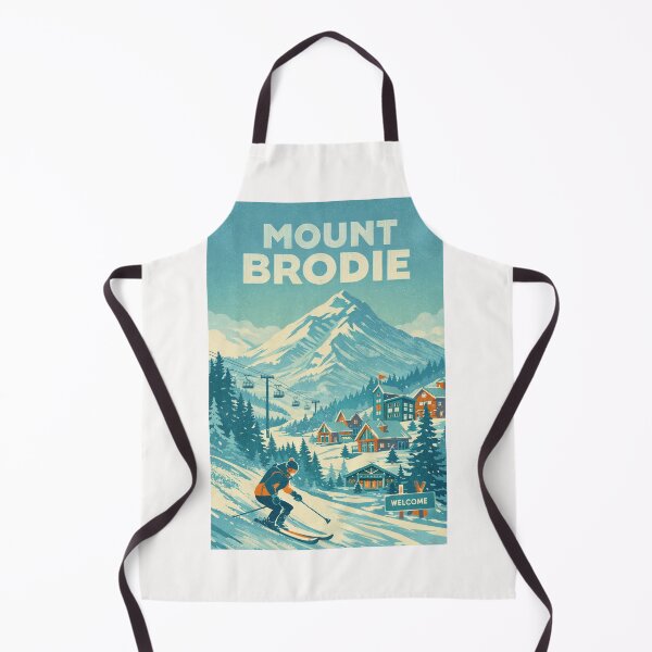 Item preview, Mount Brodie Ski Village and Alpine Slopes designed and sold by Places On Earth.