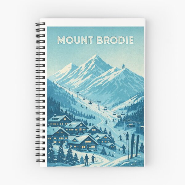 Item preview, Mount Brodie Alpine Resort and Berkshire Highlands designed and sold by Places On Earth.