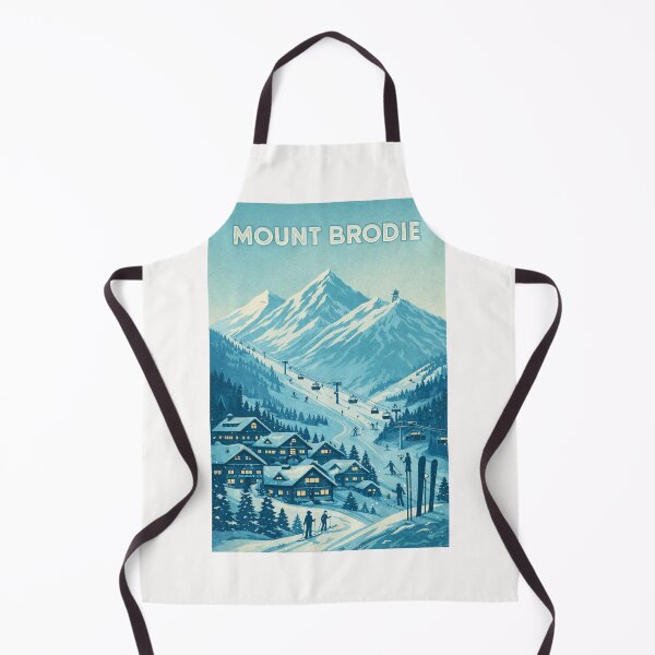 Item preview, Mount Brodie Alpine Resort and Berkshire Highlands designed and sold by Places On Earth.