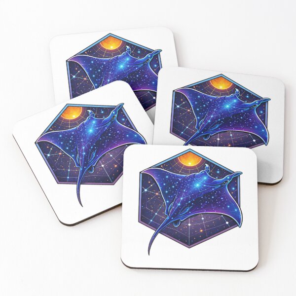 Item preview, Cosmic Manta Ray Space Art designed and sold by the-dovlat.