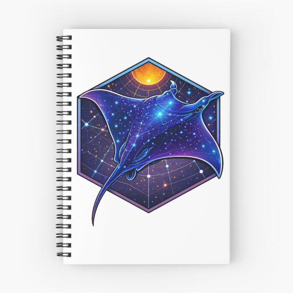 Item preview, Cosmic Manta Ray Space Art designed and sold by the-dovlat.
