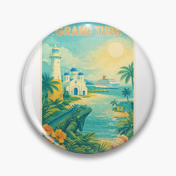 Item preview, Grand Turk Island and Cockburn Town Coastline designed and sold by Places On Earth.