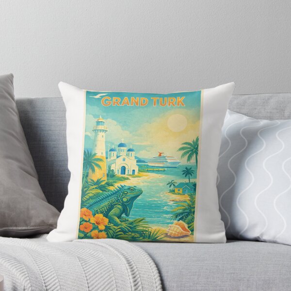 Item preview, Grand Turk Island and Cockburn Town Coastline designed and sold by Places On Earth.