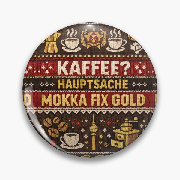Item preview, Coffee, main thing: Mocha Fix Gold Retro Knitting Pattern designed and sold by Mauswohn.