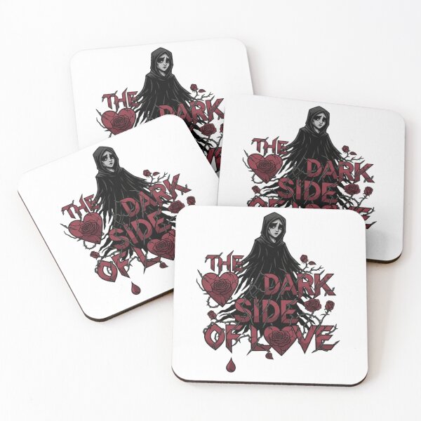 Item preview, The Dark Side Of Love – Gothic Emotional Art Shirt designed and sold by Imaginarium of Chaos falcon88 .