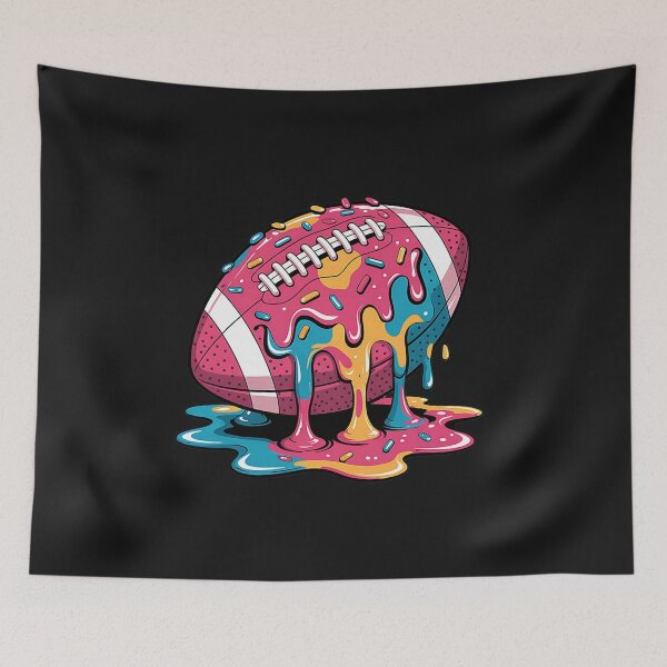 Item preview, Football Drip for Lineman WR QB RB Ice Cream Drippy  designed and sold by ArleneRowe.
