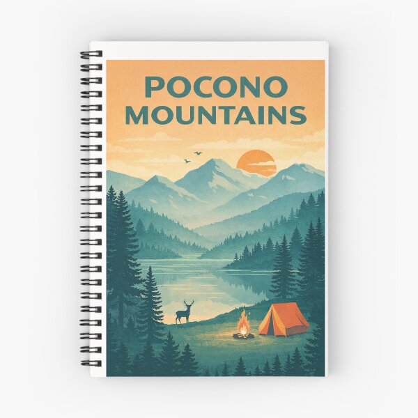 Item preview, Pocono Mountains and Lake Wilderness, Pennsylvania designed and sold by Places On Earth.