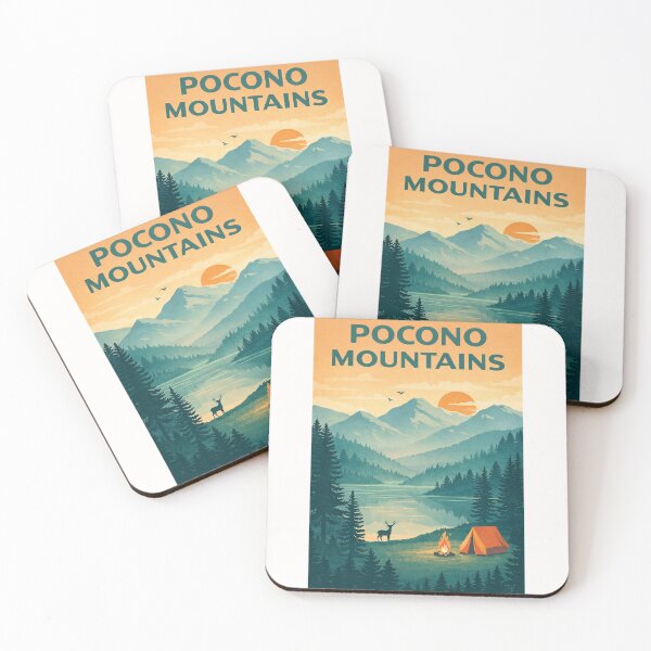 Item preview, Pocono Mountains and Lake Wilderness, Pennsylvania designed and sold by Places On Earth.