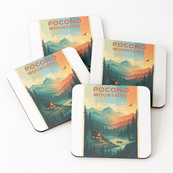 Item preview, Pocono Mountains Highlands and Forested Valley designed and sold by Places On Earth.