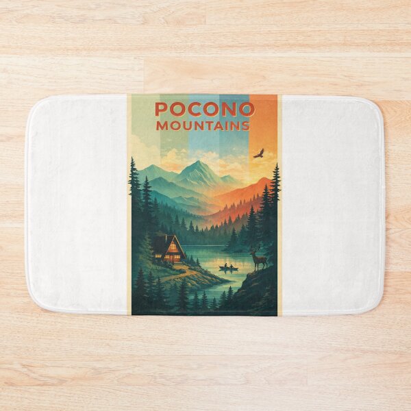 Item preview, Pocono Mountains Highlands and Forested Valley designed and sold by Places On Earth.