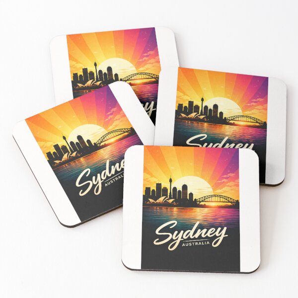 Item preview, Sydney Harbour Skyline and Iconic Landmarks designed and sold by Places On Earth.