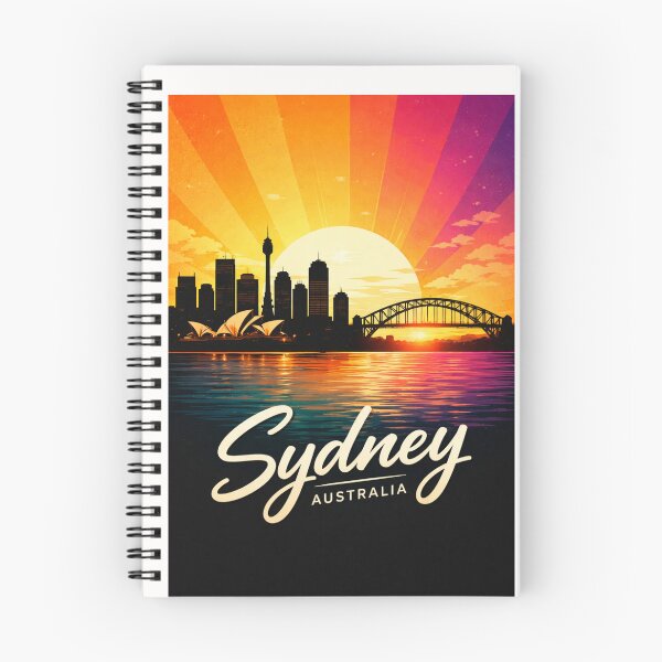 Item preview, Sydney Harbour Skyline and Iconic Landmarks designed and sold by Places On Earth.