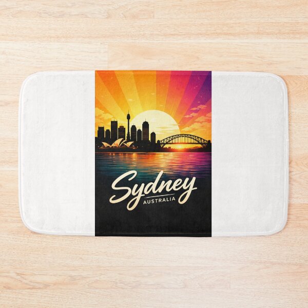 Item preview, Sydney Harbour Skyline and Iconic Landmarks designed and sold by Places On Earth.