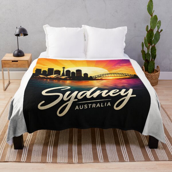 Item preview, Sydney Harbour Skyline and Iconic Landmarks designed and sold by Places On Earth.