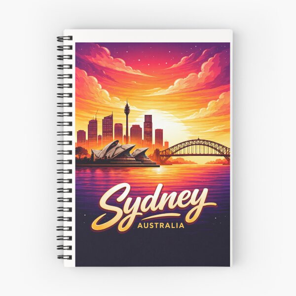 Item preview, Sydney Harbour at Sunset and City Skyline designed and sold by Places On Earth.