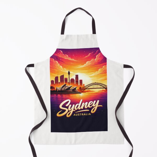 Item preview, Sydney Harbour at Sunset and City Skyline designed and sold by Places On Earth.
