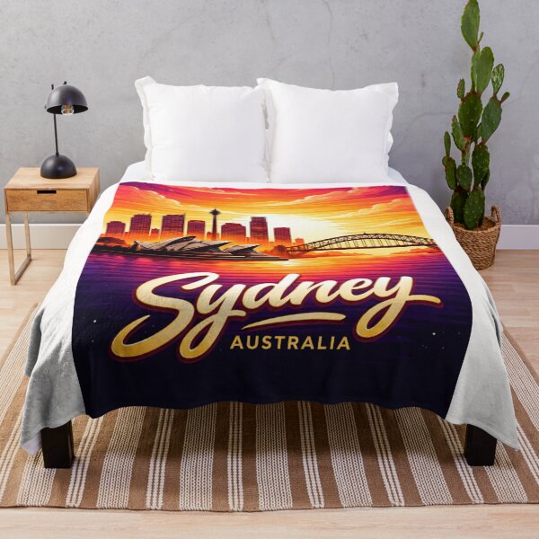 Item preview, Sydney Harbour at Sunset and City Skyline designed and sold by Places On Earth.