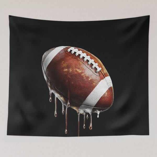 Item preview, Football Game Day Drip Graphic  designed and sold by ArleneRowe.