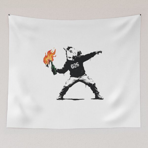 Item preview, 2026 Year of the Fire Horse Graffiti Stencil designed and sold by AdyKurniawan.