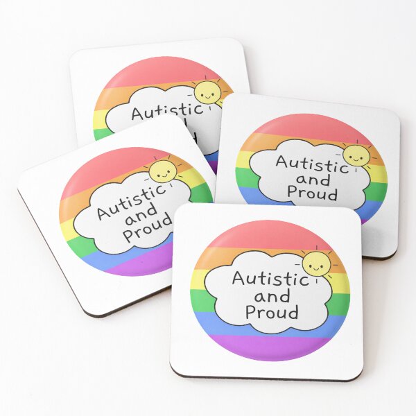 Item preview, Autistic and proud designed and sold by TitiBubble.