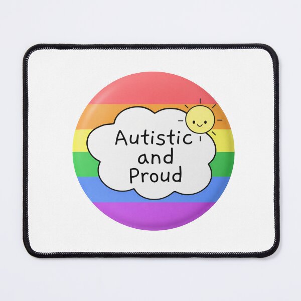 Item preview, Autistic and proud designed and sold by TitiBubble.