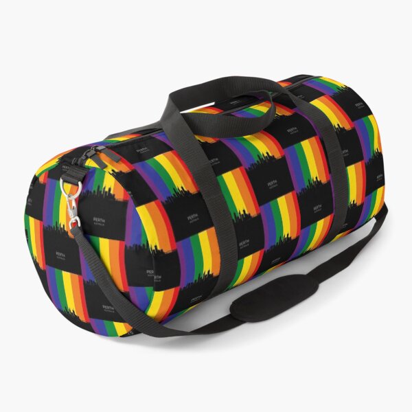 Item preview, Perth Skyline and Swan River Foreshore Rainbow designed and sold by Places On Earth.