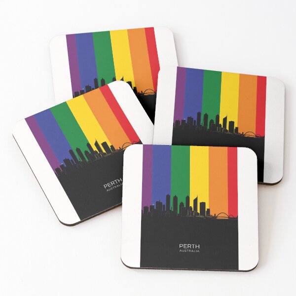 Item preview, Perth Skyline and Swan River Landmarks, Western Australia designed and sold by Places On Earth.