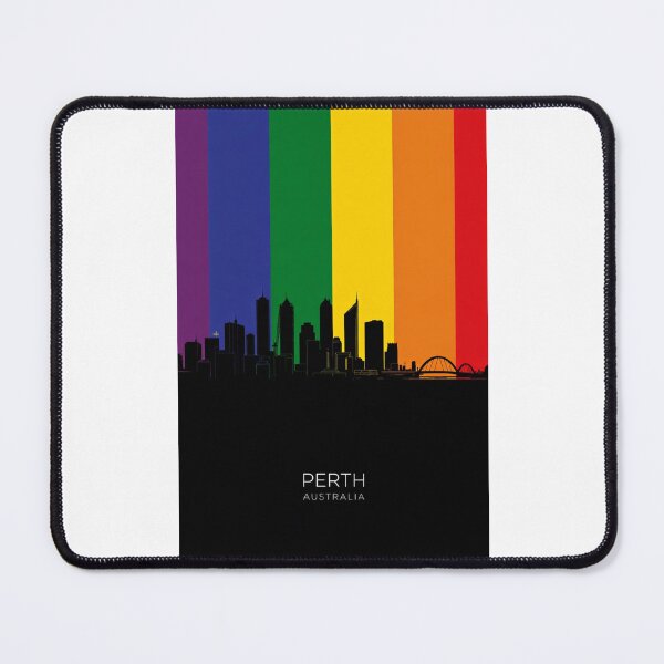 Item preview, Perth Skyline and Swan River Landmarks, Western Australia designed and sold by Places On Earth.