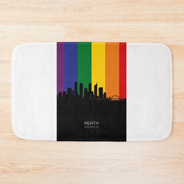Item preview, Perth Skyline and Swan River Landmarks, Western Australia designed and sold by Places On Earth.