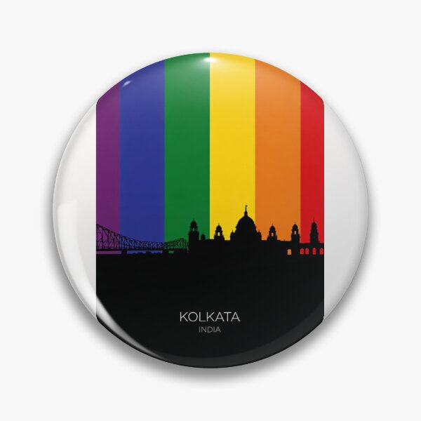 Item preview, Kolkata Cityscape with Howrah Bridge and Hooghly River designed and sold by Places On Earth.