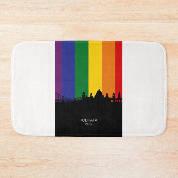 Item preview, Kolkata Cityscape with Howrah Bridge and Hooghly River designed and sold by Places On Earth.