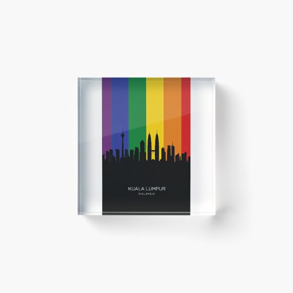 Artikelvorschau, Die Skyline von Kuala Lumpur mit den Petronas Towers und dem Klang Valley entworfen und verkauft von Places On Earth.